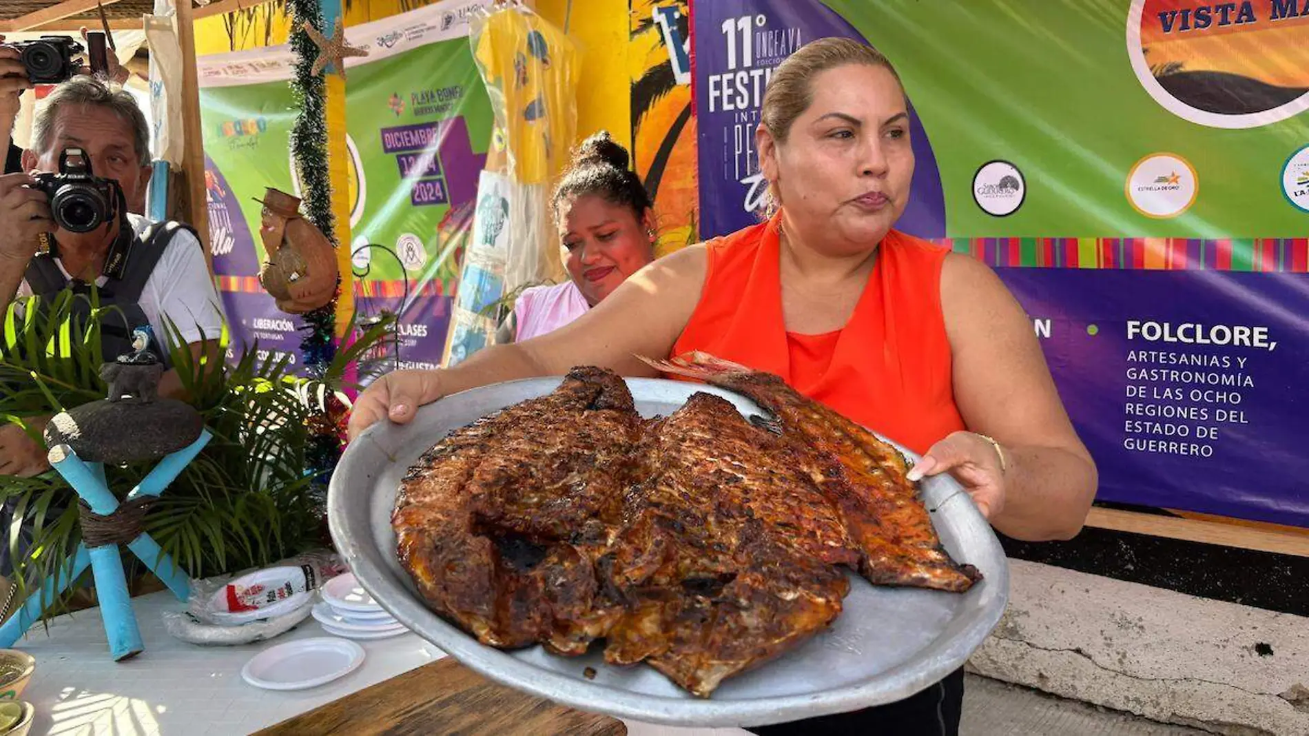 Festival del pescado a la talla en Acapulco 2